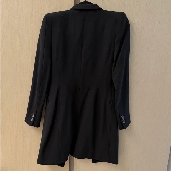 Zara Black Women's Blazer Coat - Picture 7 of 9